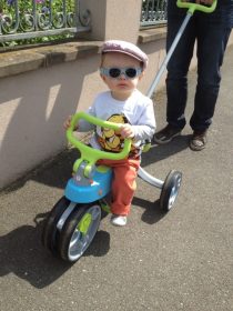 A tricyclette!