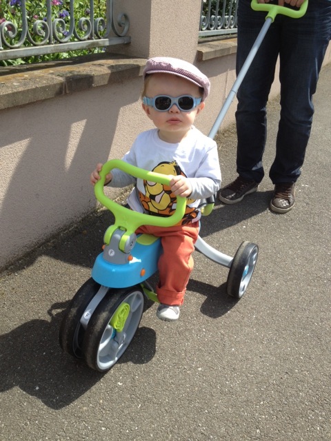 A tricyclette!